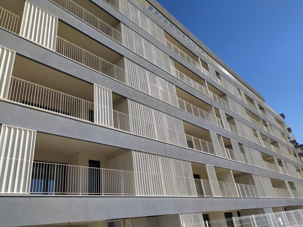 Fachada de edificio residencial